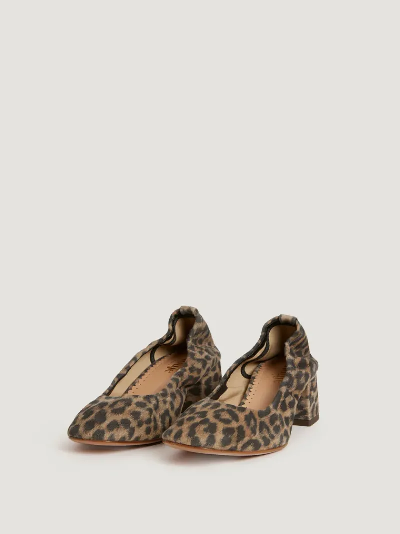 Rouje Ballerines NICOISE CrouteLéopard Flash Sale