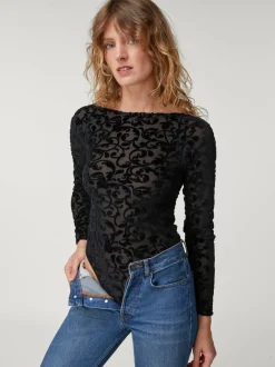 Rouje Body TREVOR VeloursNoir Sale