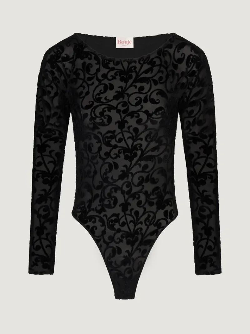 Rouje Body TREVOR VeloursNoir Sale