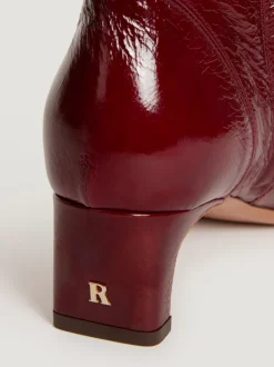 Rouje Bottines DORIA VernisBordeaux Cheap
