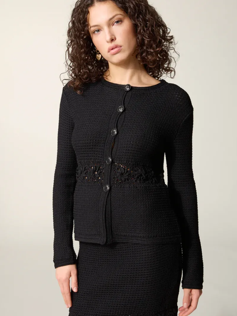 Rouje Cardigan ANGELIA UniNoir New