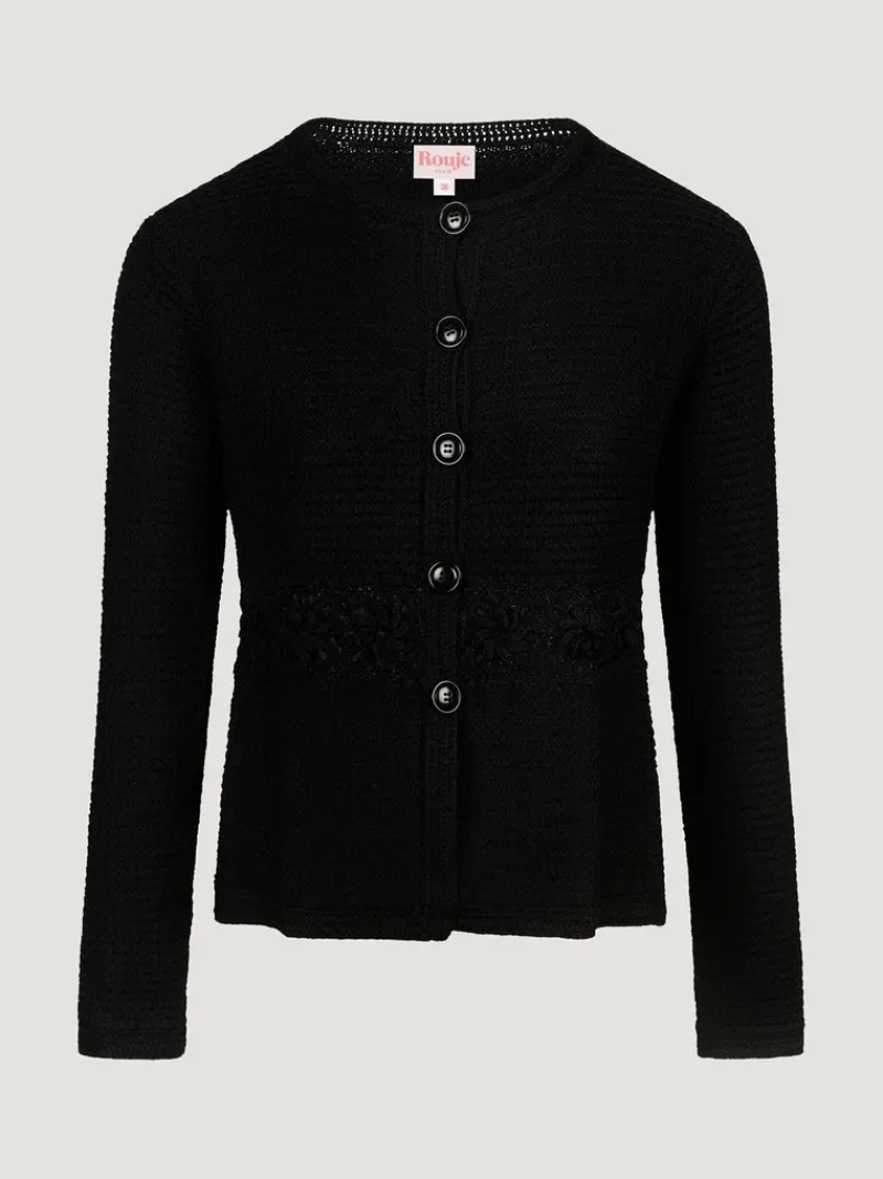 Rouje Cardigan ANGELIA UniNoir New