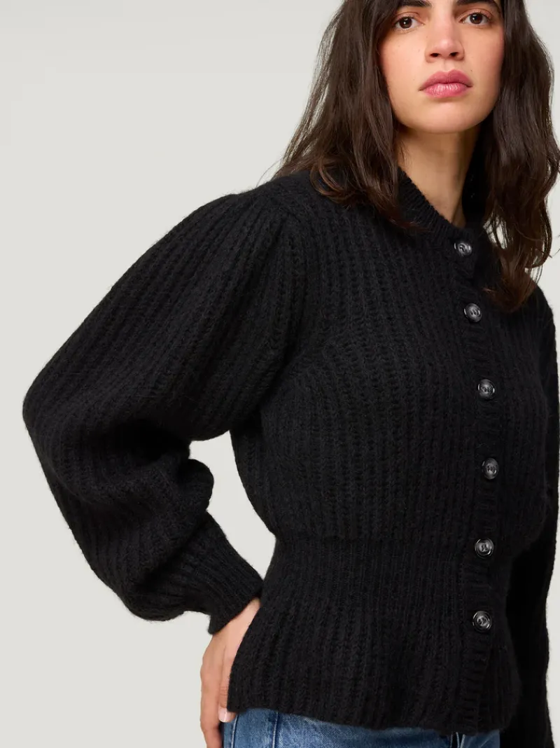 Rouje Cardigan LISIA UniNoir Cheap