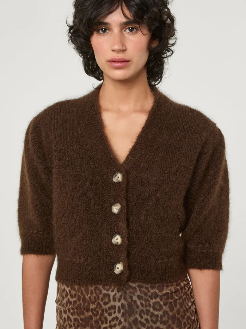 Rouje Cardigan NONO UniMarron Best