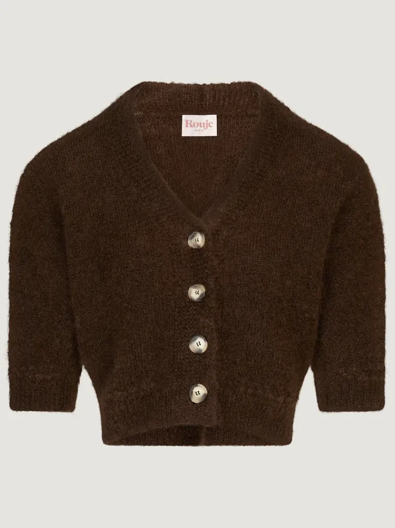 Rouje Cardigan NONO UniMarron Best