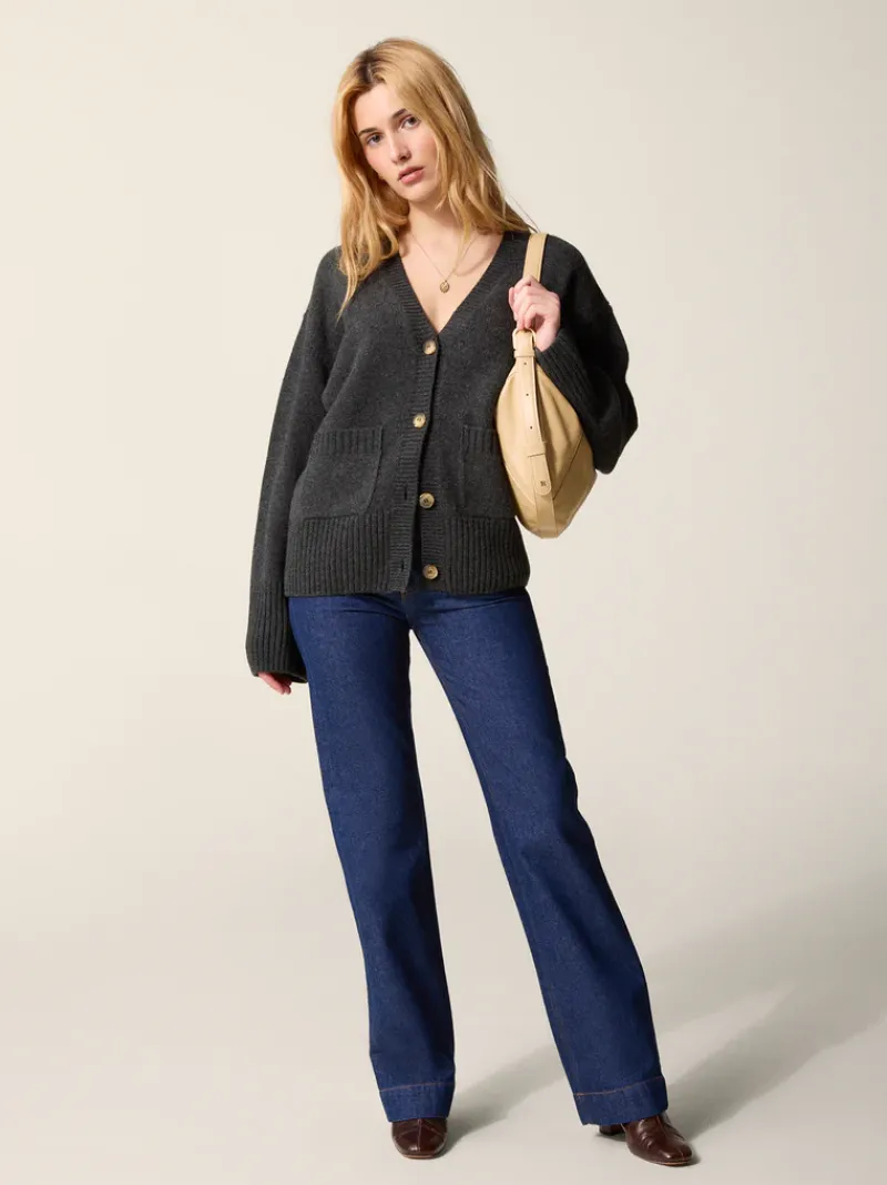 Rouje Cardigan RANDY Anthracite Online