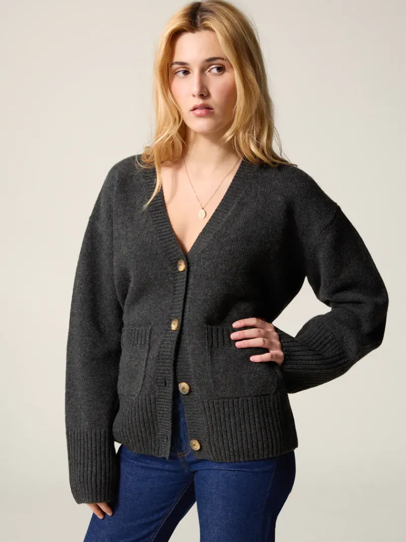 Rouje Cardigan RANDY Anthracite Online