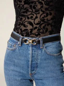 Rouje Ceinture LAURE CuirNoir Best