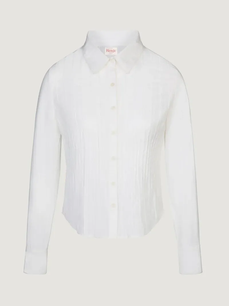 Rouje Chemise PALMY UniBlanc Cheap