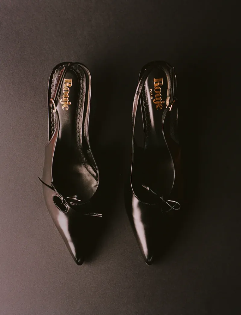 Rouje Escarpins MILANAISE GLACENOIR Shop