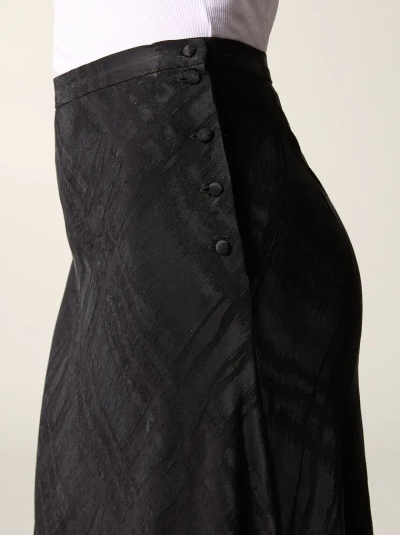 Rouje Jupe FLORINE BlackJacquard Clearance