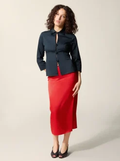 Rouje Jupe NAELLA SATINROUGE Store