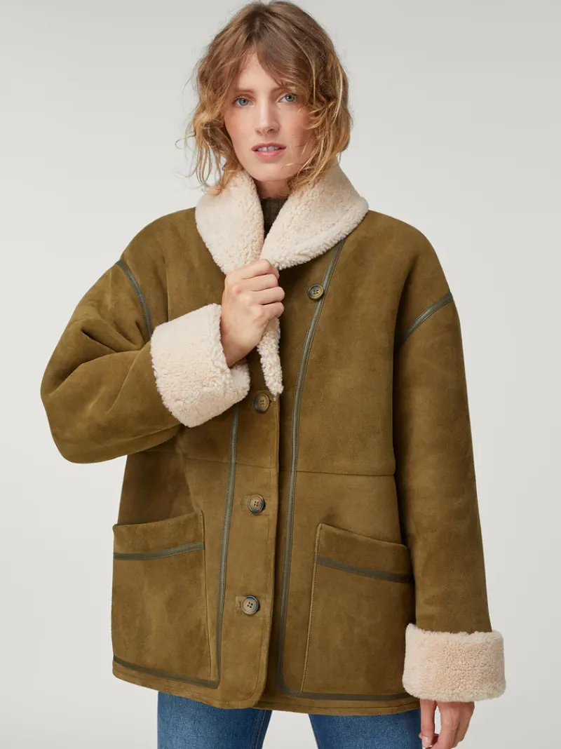 Rouje Manteau FERDINAND UniKaki Discount