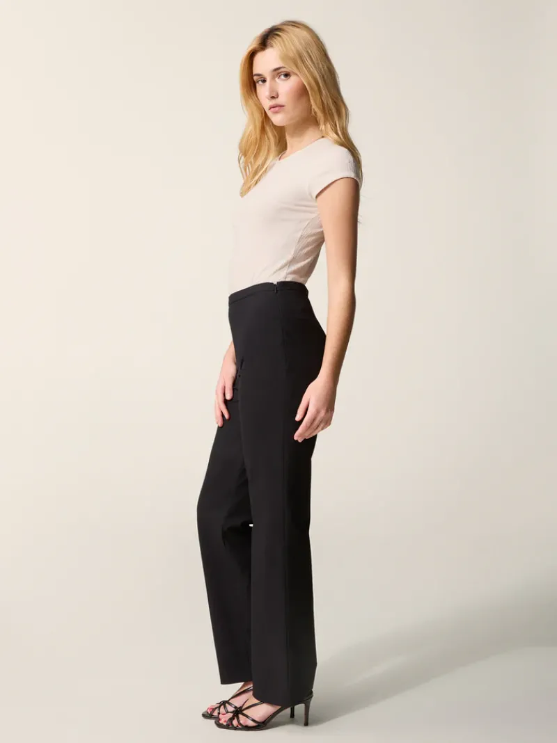 Rouje Pantalon ALEXIS UniNoir Sale