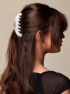 Rouje Pince à Cheveux LOLITA BlancNacré Cheap