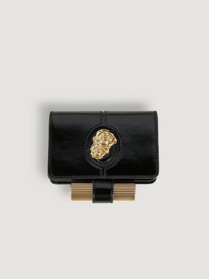 Rouje Portefeuille KIKI VernisNoir Discount