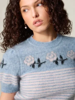 Rouje Pull PALOME RayéBleu Cheap