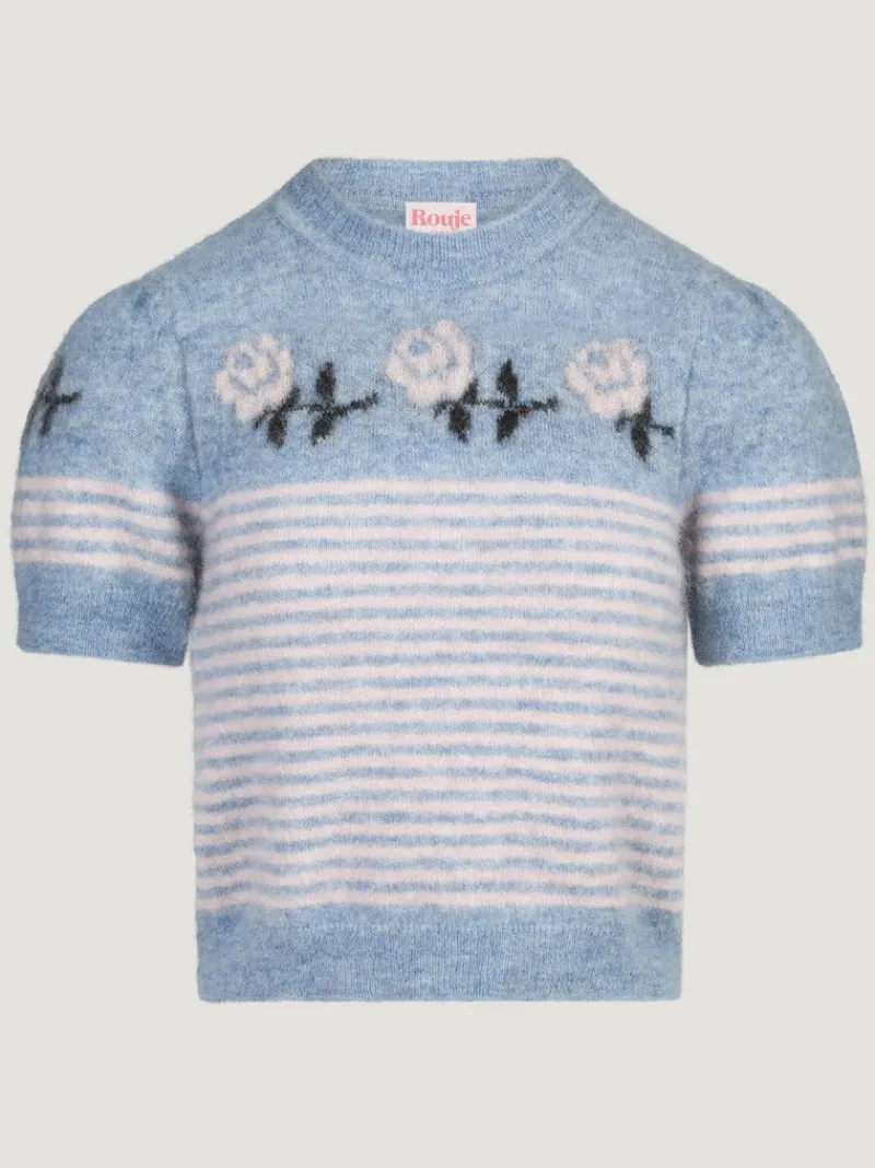 Rouje Pull PALOME RayéBleu Cheap