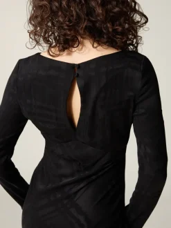 Rouje Robe ABIA BlackJacquard Outlet