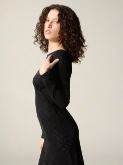 Rouje Robe ABIA BlackJacquard Outlet
