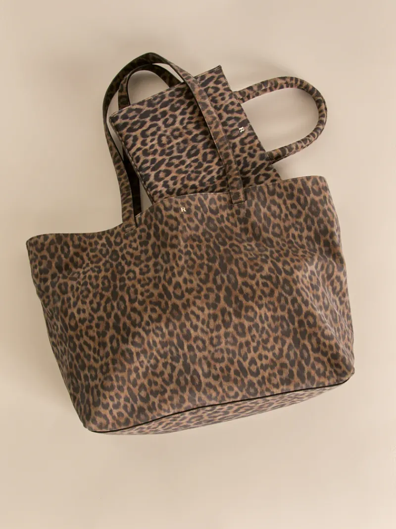 Rouje Sac CABAS CrouteLéopard Clearance
