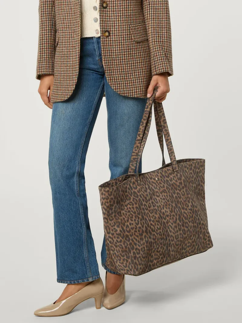 Rouje Sac CABAS CrouteLéopard Clearance