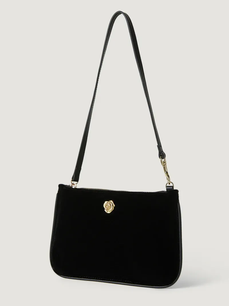 Rouje Sac LE MINI VeloursNoir Online