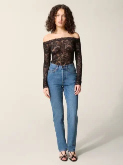 Rouje Top ROXANA DENTELLENOIR Best