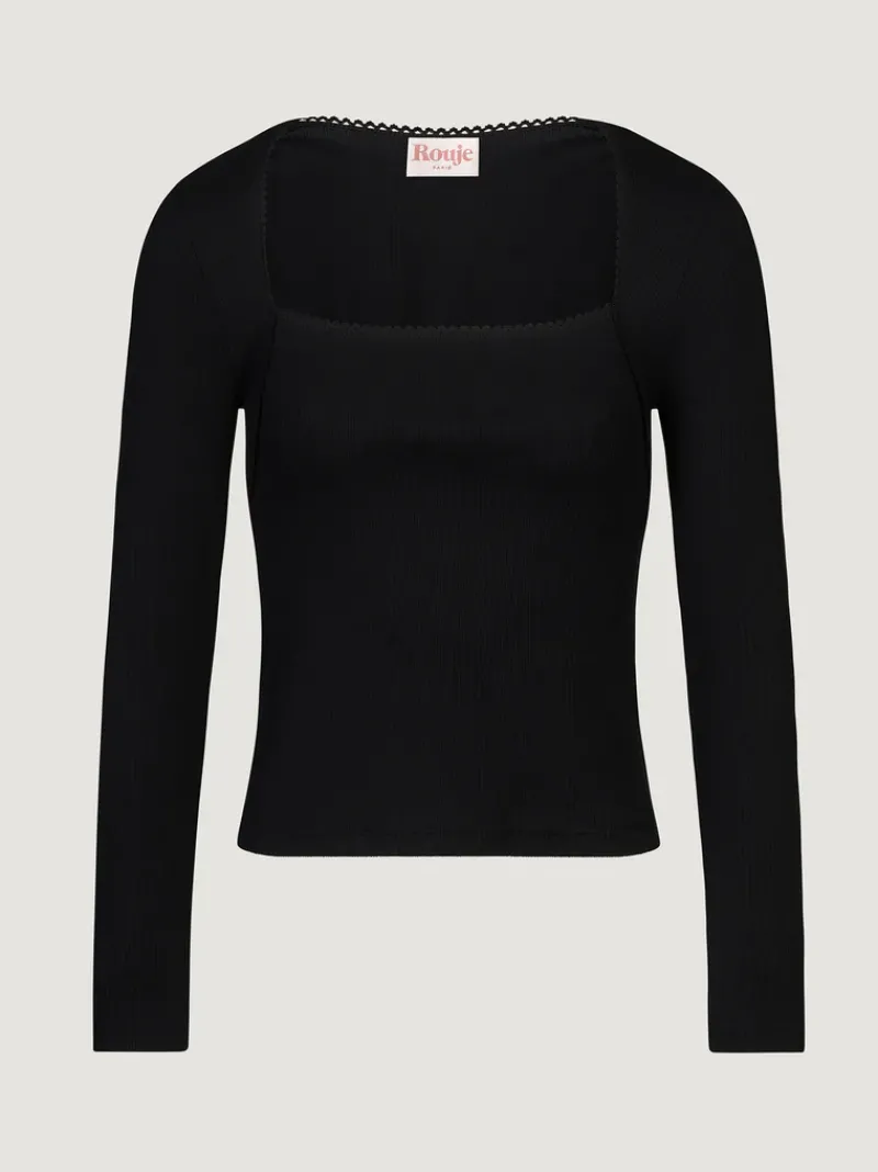 Rouje T-shirt IVANKA UniNoir Best Sale