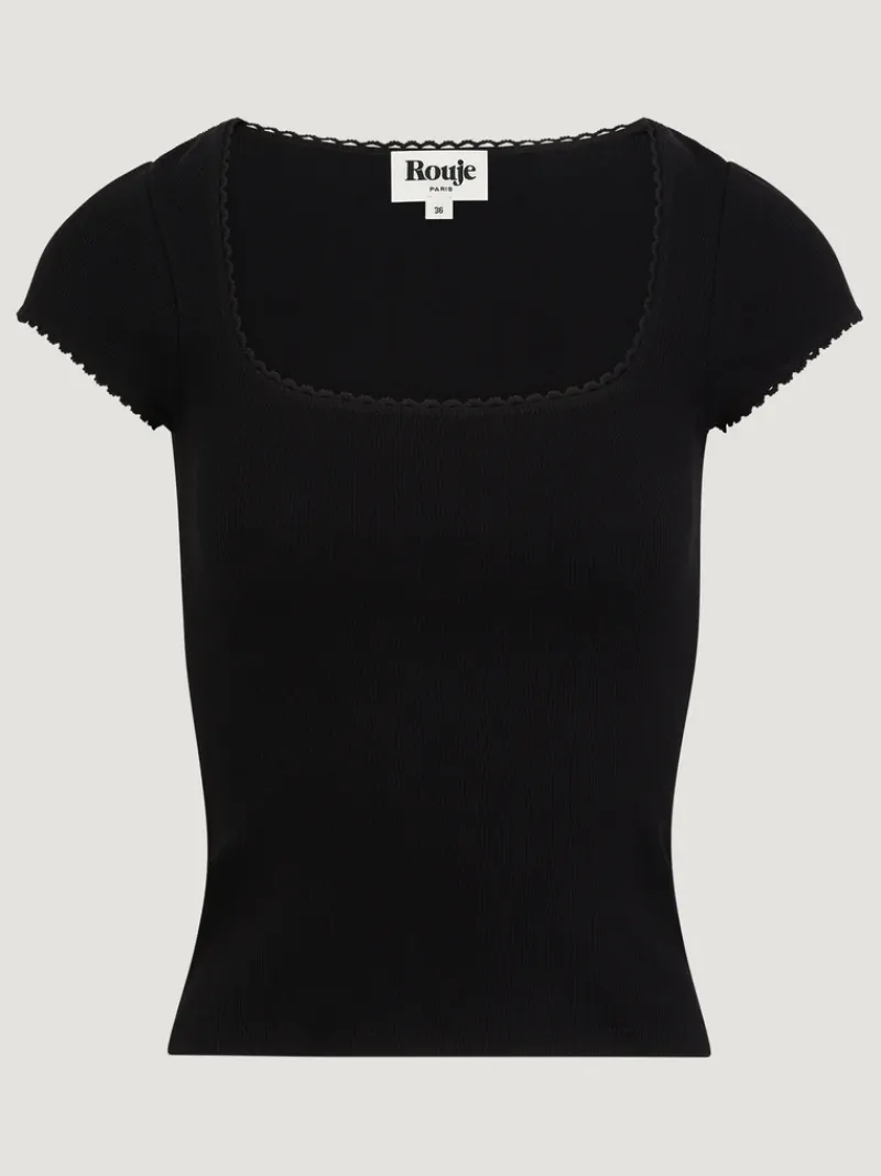 Rouje T-shirt SIAM Noir Sale