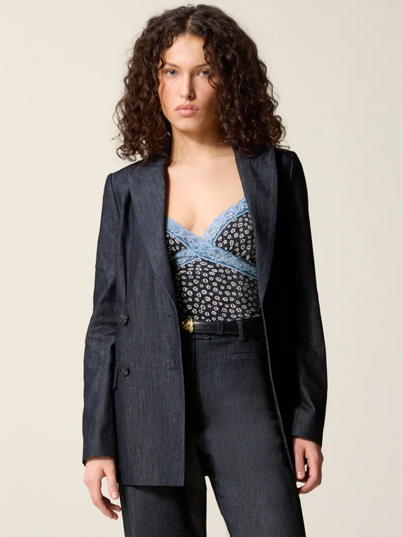 Rouje Veste FLAVIEN DENIMINDIGO Shop