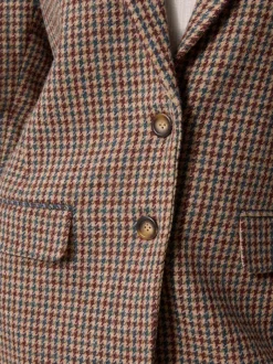 Rouje Veste JACQUES PiedDePouleMoutarde Outlet
