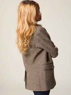 Rouje Veste JACQUES PiedDePouleMoutarde Outlet