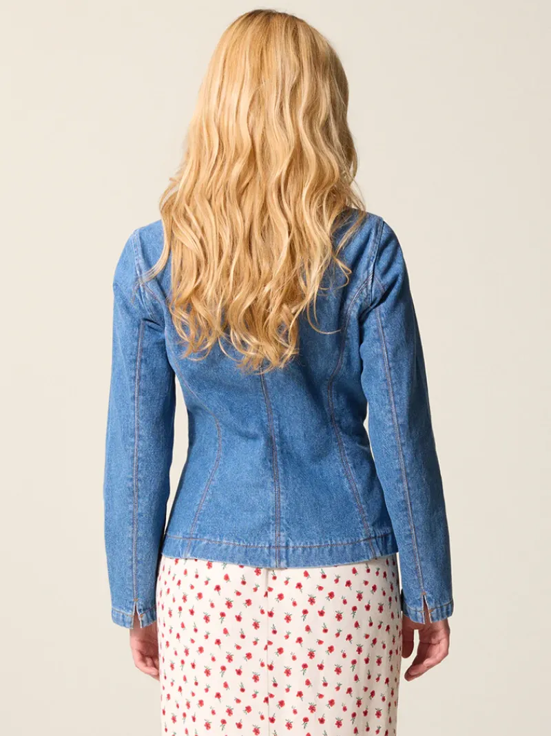 Rouje Veste ULYSSE DenimIIndigoDoubleStone Fashion